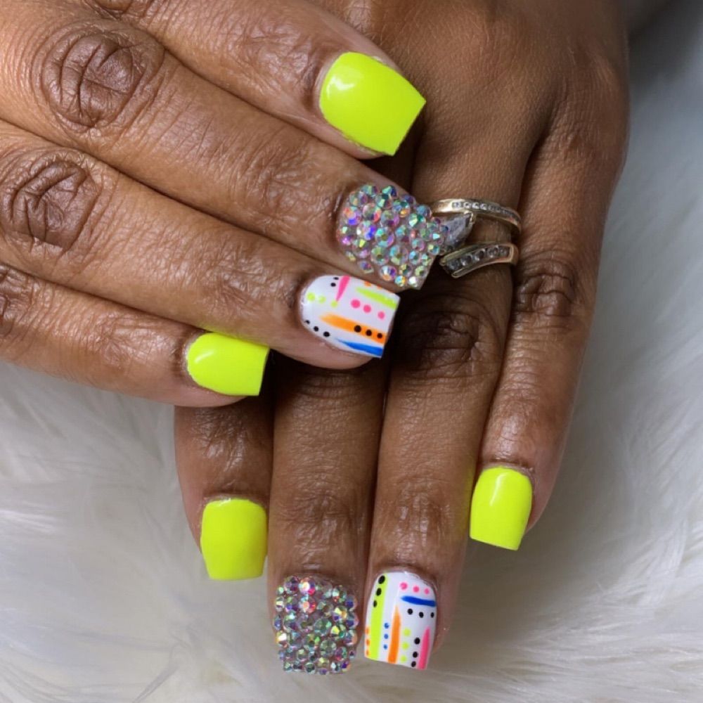 Nail work by Diamonds Nailbar