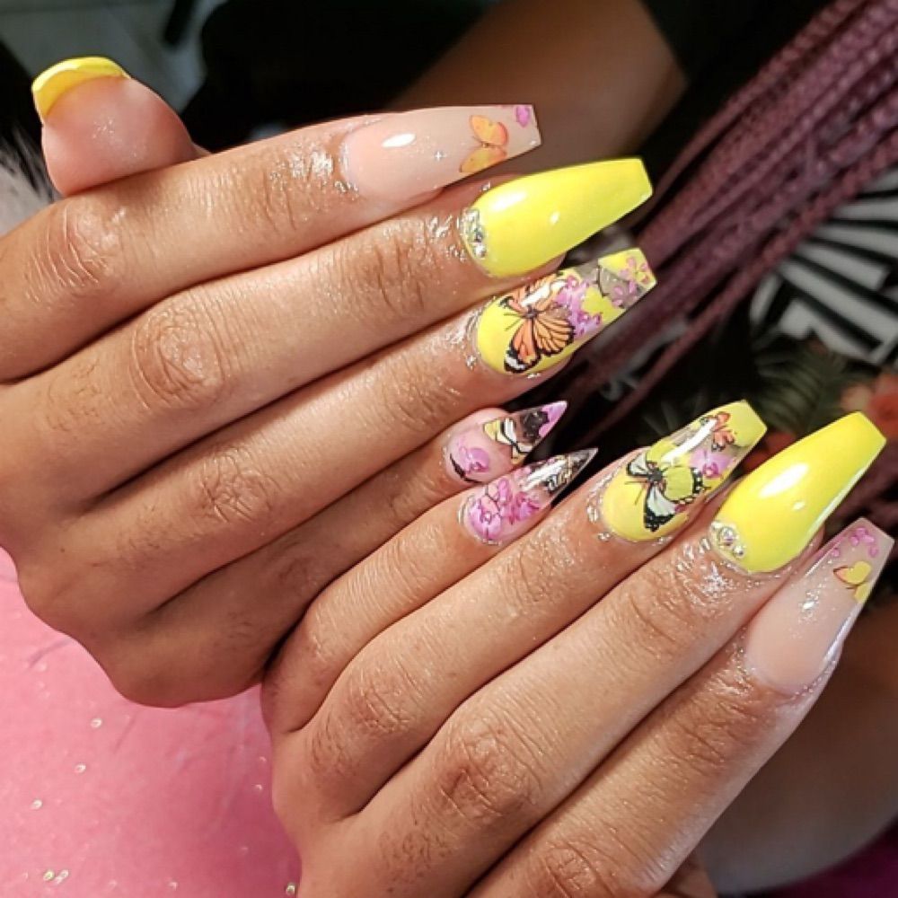 Nail work by Diamonds Nailbar