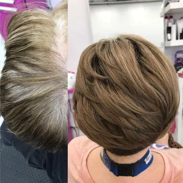 short layered cut