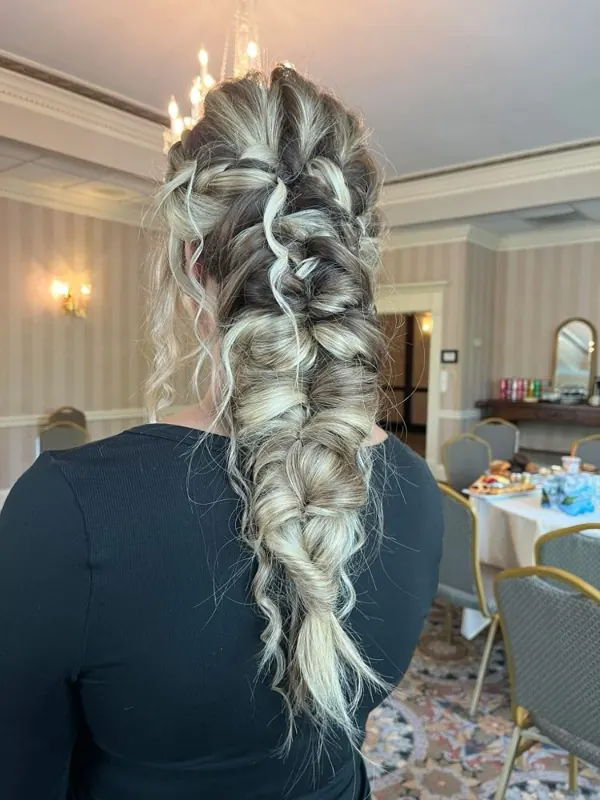 braided updo