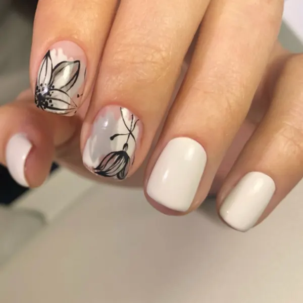 Nail work by EUROPEAN STYLE MANICURE