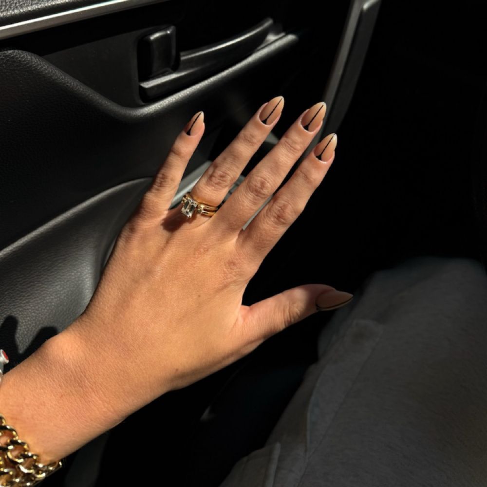 Nail work by EUROPEAN STYLE MANICURE