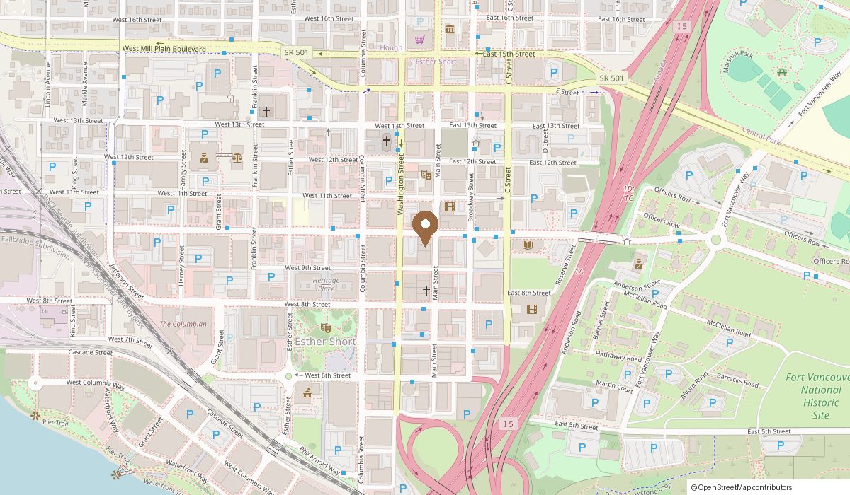 Map: 914 Main Street suite b, Vancouver, WA 98660