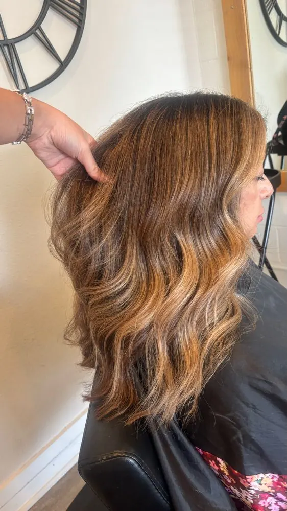 Hair work by Hair by Carly