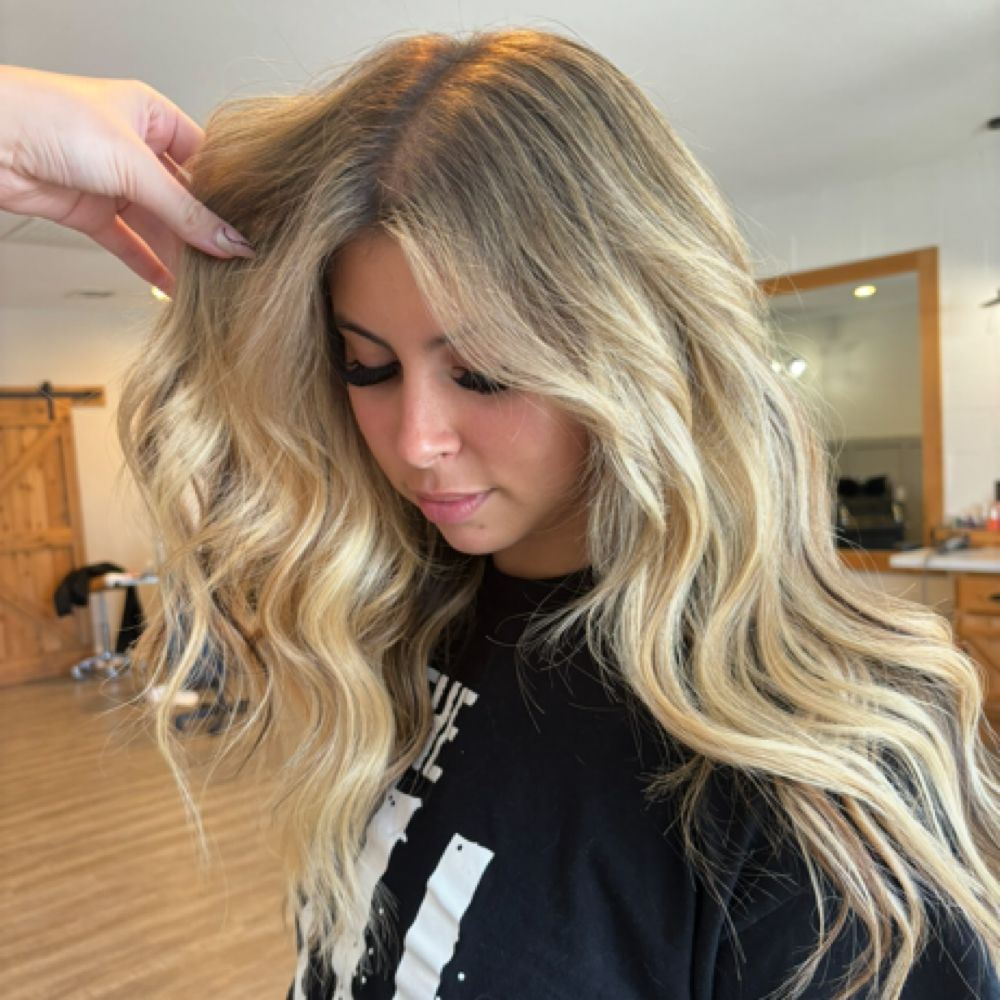 Hair work by Hair by Carly