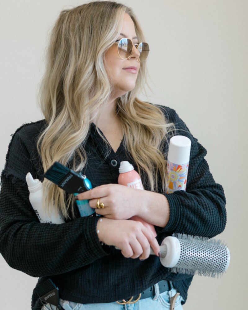 Kenzie Ramsey, owner of Hair By Kenzie