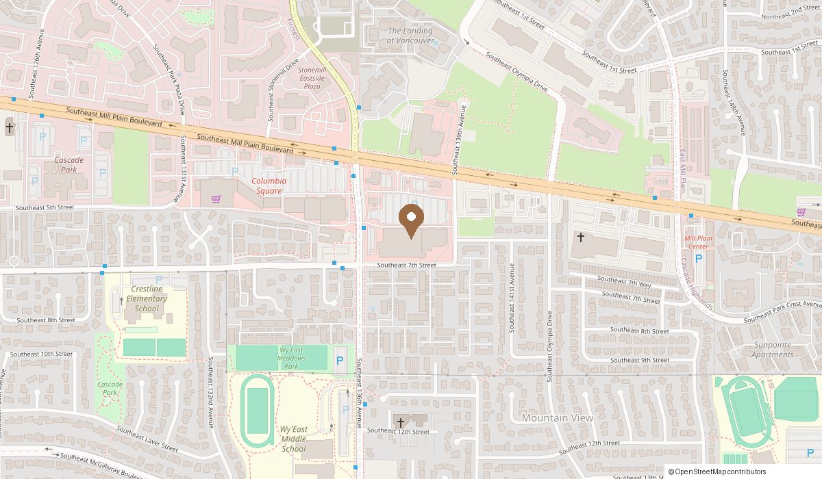 Map: 13875 SE Mill Plain Blvd Suite 20, Vancouver , WA 98684