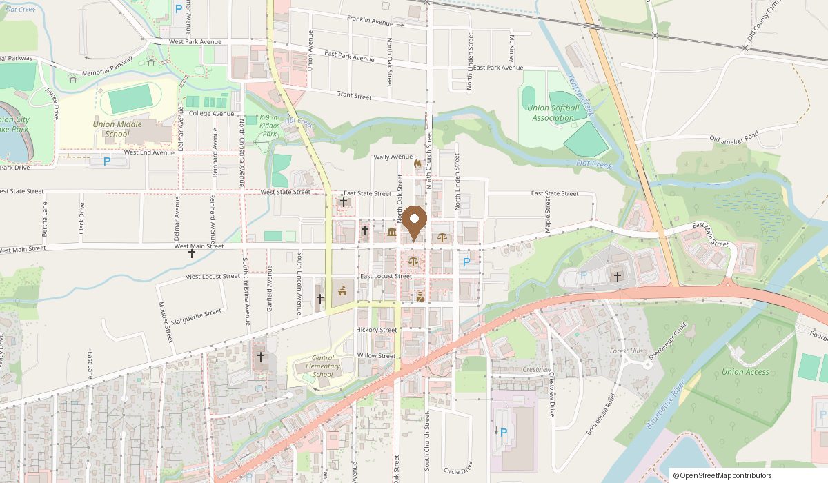 Map: 313 E Main St, Union, MO 63084