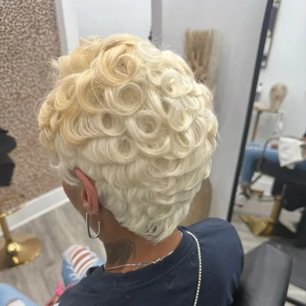 Hair work by Hair by Naeemah Johnson