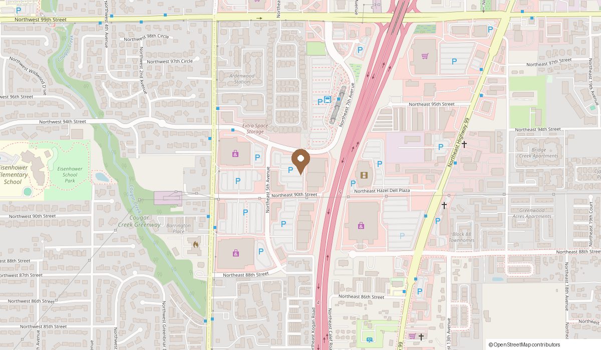 Map: 9303 NE 5th Ave Suite 103, Vancouver, WA 98665