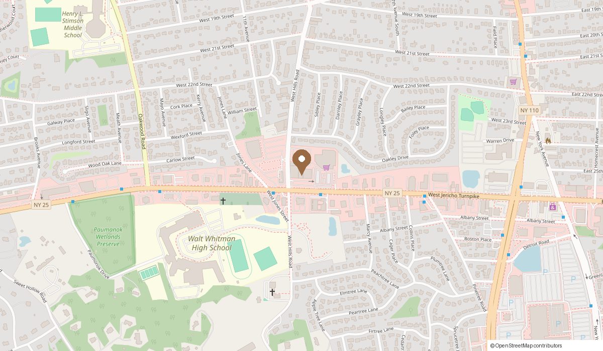 Map: 295 West Jericho Turnpike Suite 11, Huntington Station, NY 11746