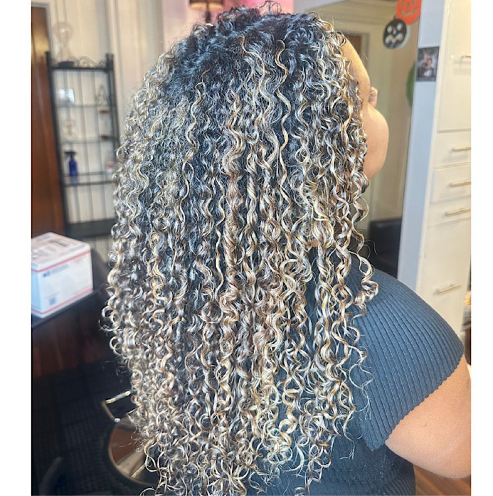 Hair work by Hair and Curls by Liz