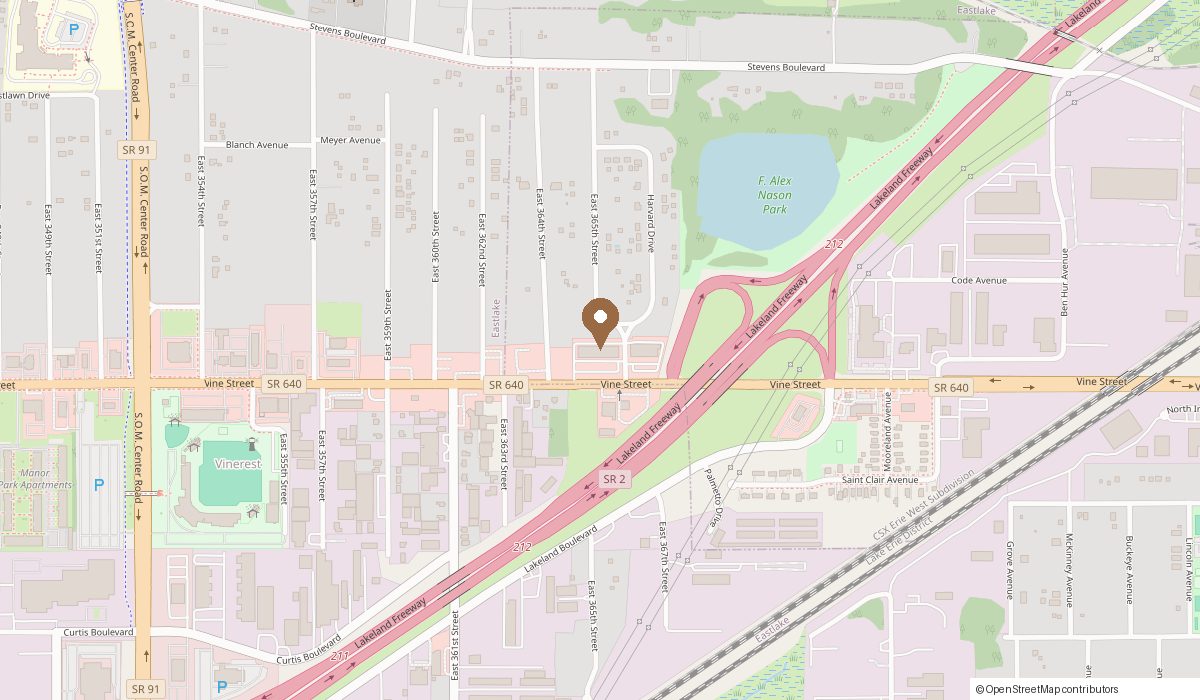 Map: Bloom Beauty Room 36495 Vine St., Willoughby, OH 44094