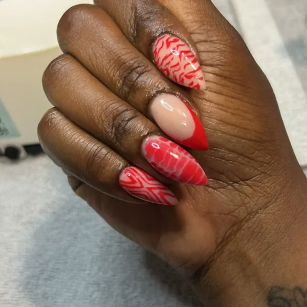 Nail work by JAM Nails
