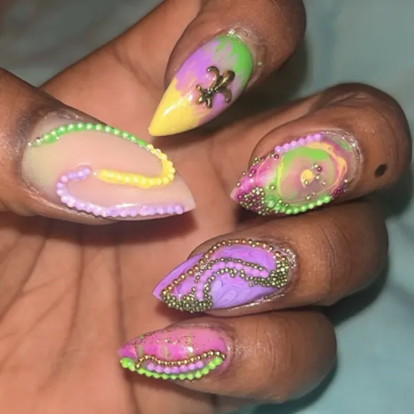 Nail work by JAM Nails