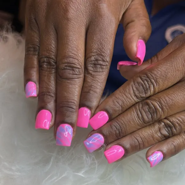 Nail work by JAM Nails