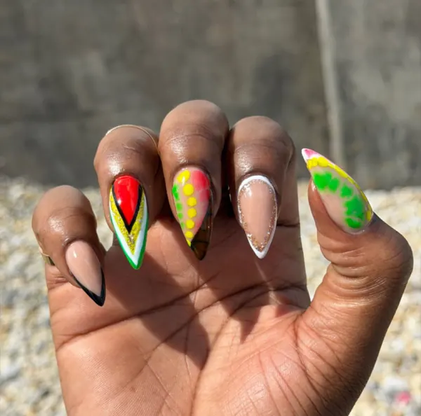 Nail work by JAM Nails