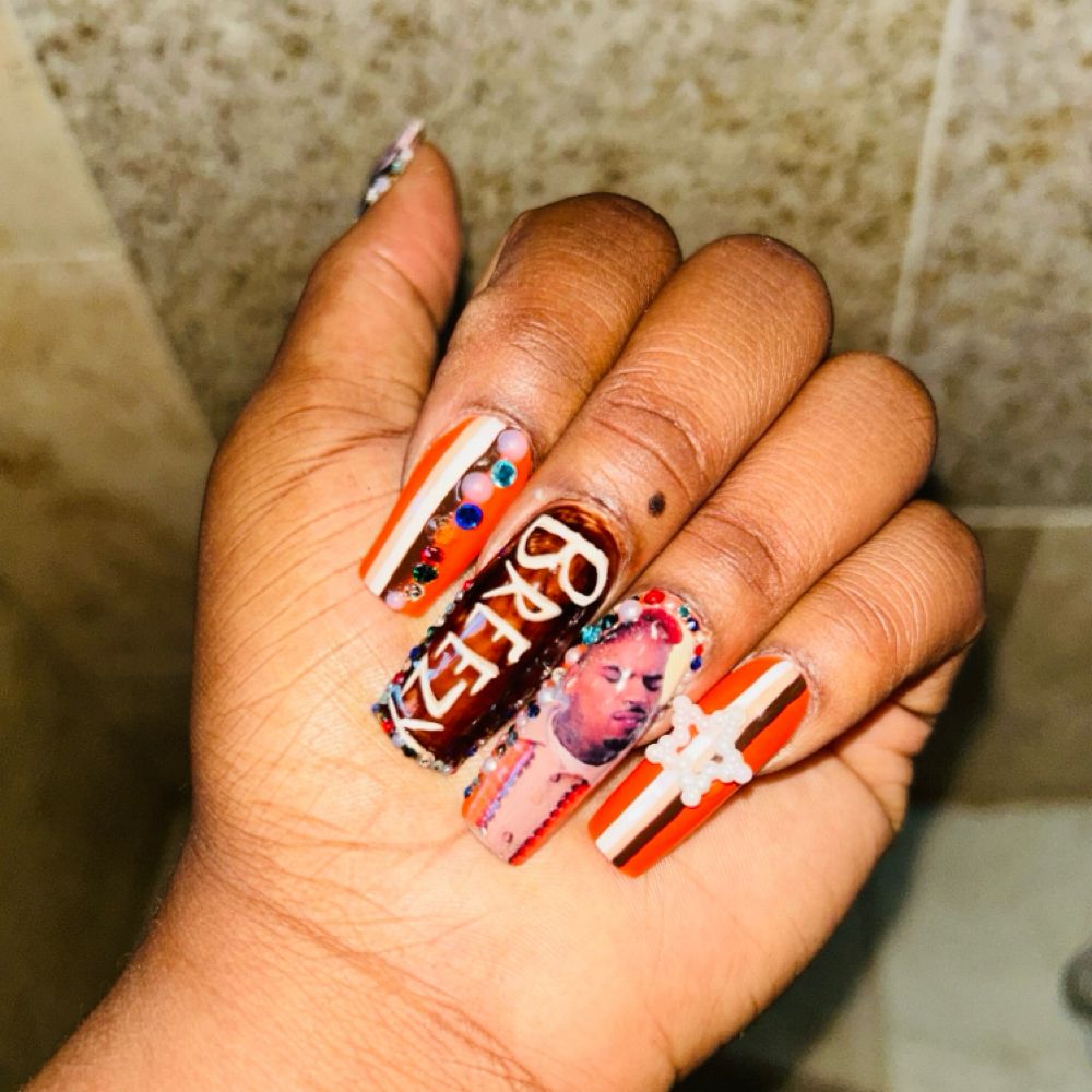Nail work by JAM Nails
