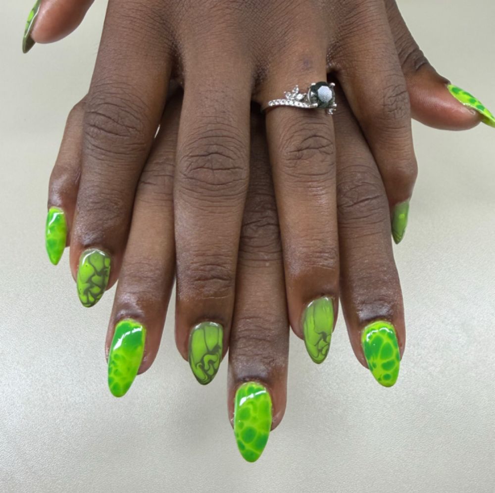 Nail work by JAM Nails