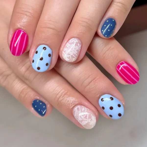 Nail work by Kate's Nails
