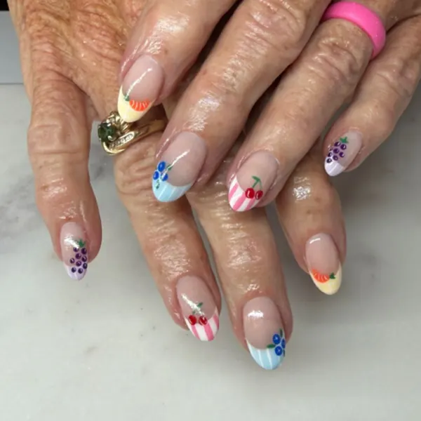 Nail work by Kate's Nails