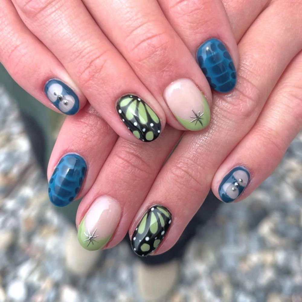 Nail work by Kate's Nails