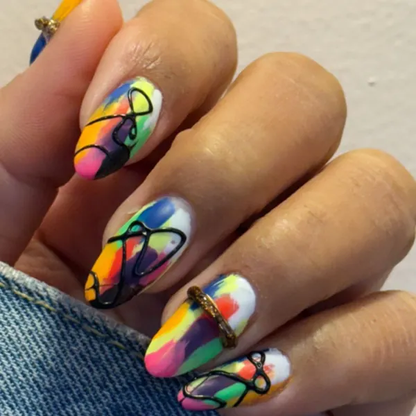 Nail work by Kayleigh Nail Studio