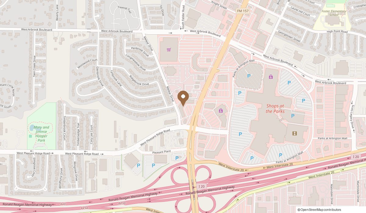 Map: 4178 S Cooper Street Suite 231, Arlington, TX 76015