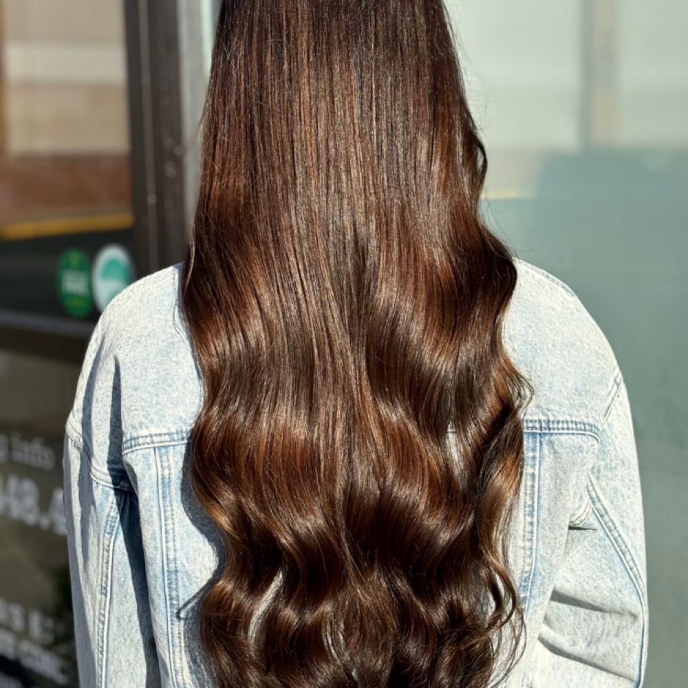 Hair work by KMB Hair Studio