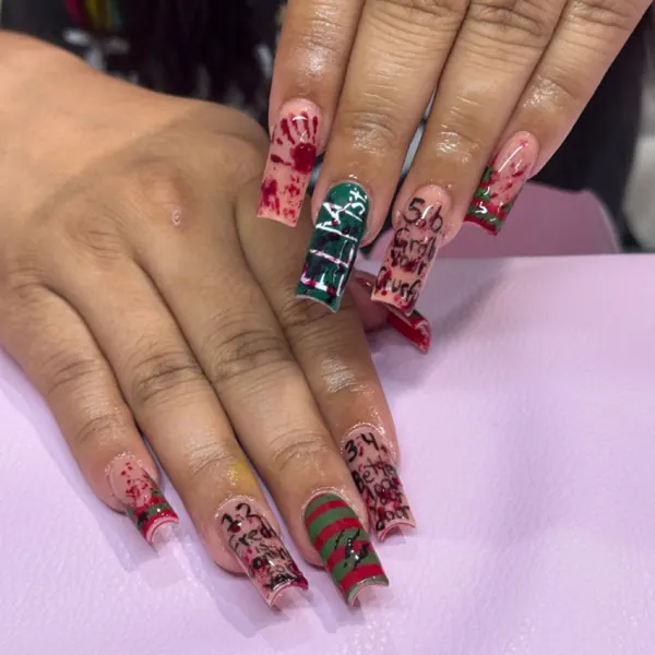 Nail work by Leslie Does Nails