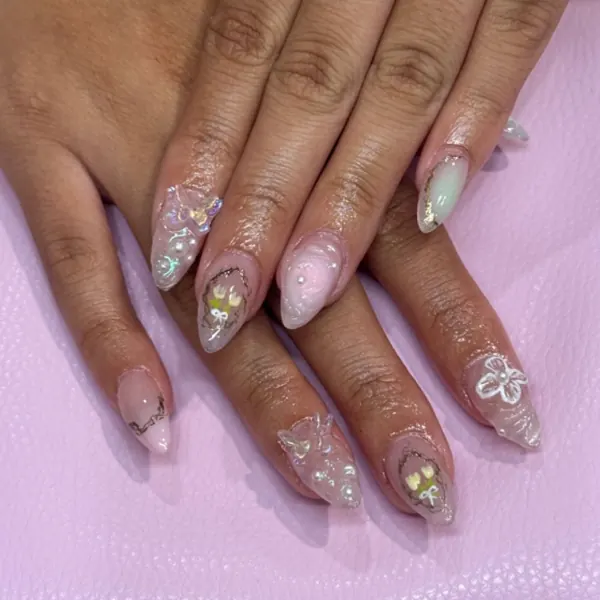 Nail work by Leslie Does Nails