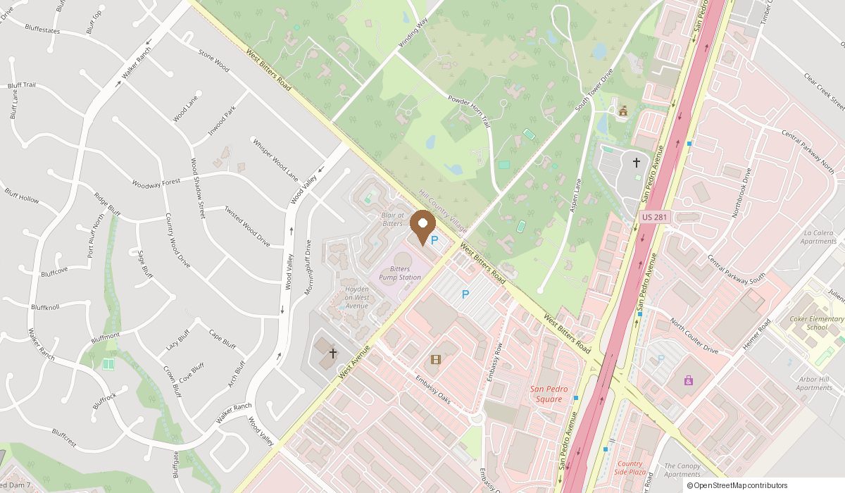 Map: 300 W Bitters Rd Suite #20, San Antonio, TX 78216