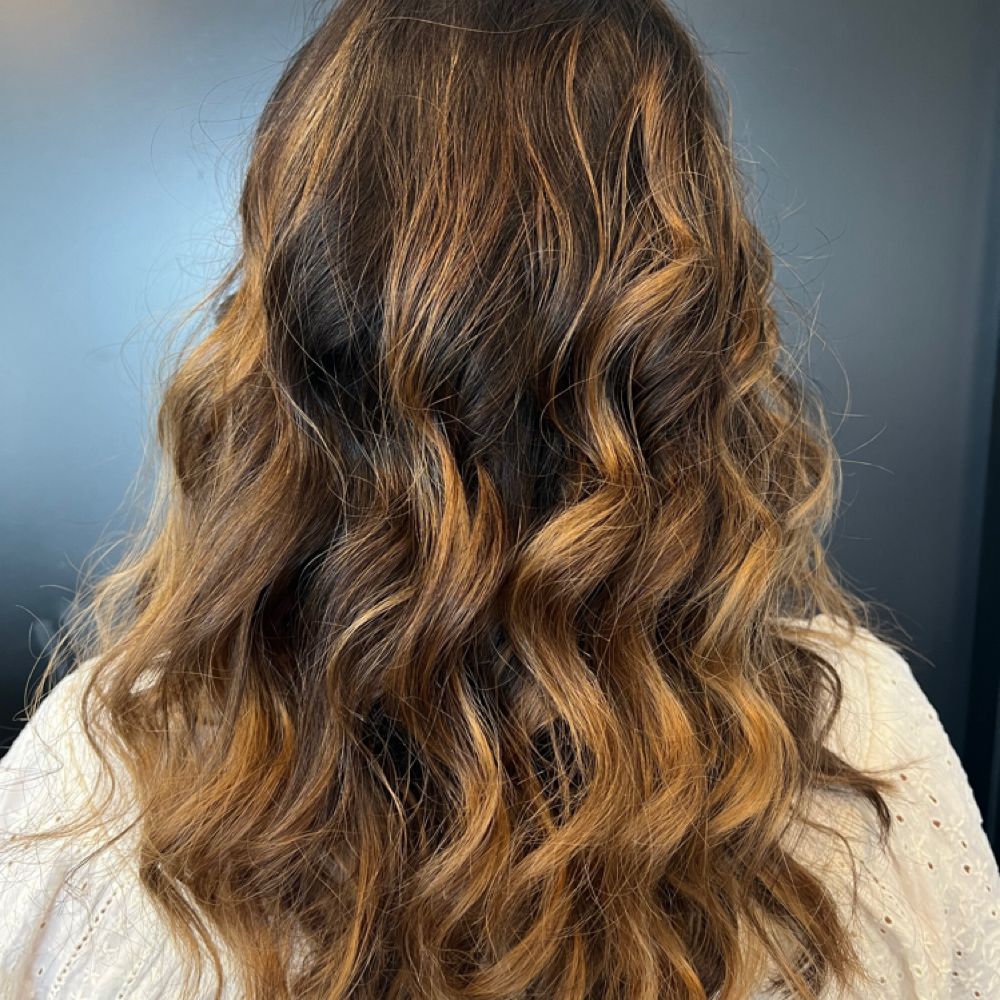 Hair work by Lisa the Stylist