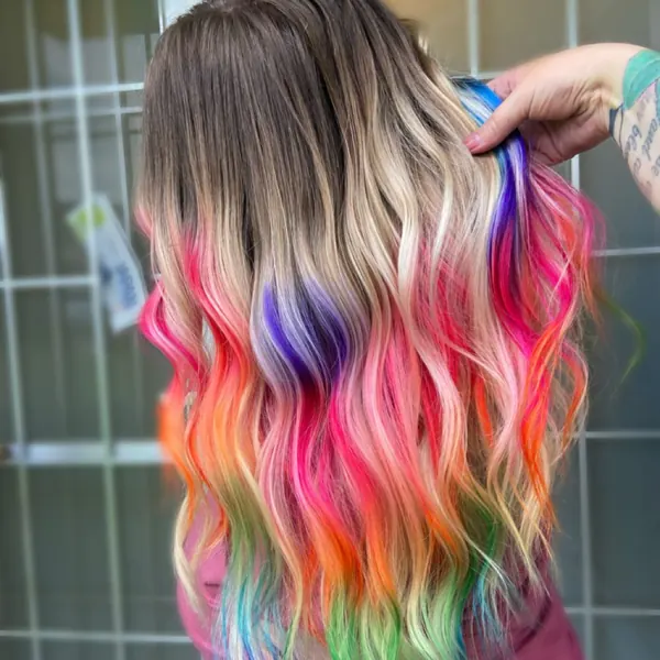 Hair work by Live & Let Dye Studio LLC
