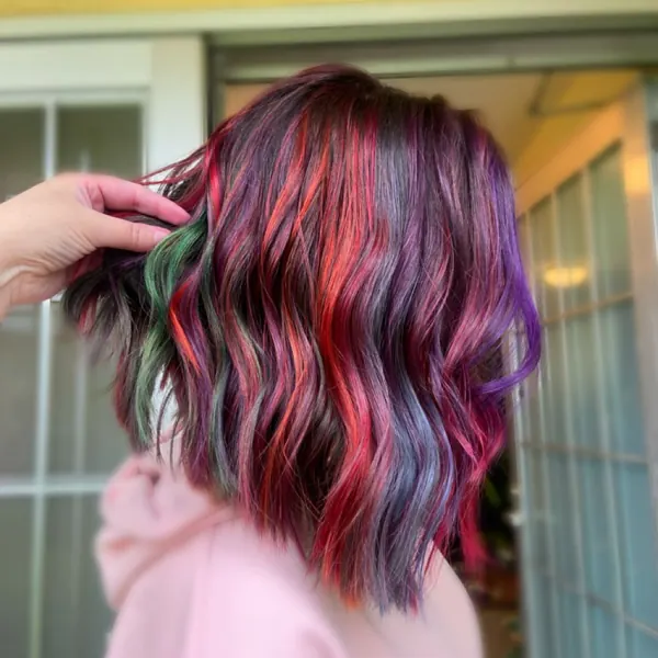 Hair work by Live & Let Dye Studio LLC