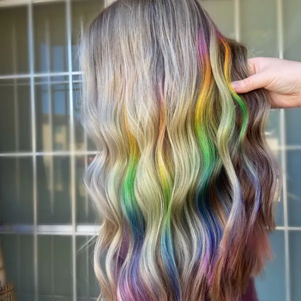 Hair work by Live & Let Dye Studio LLC