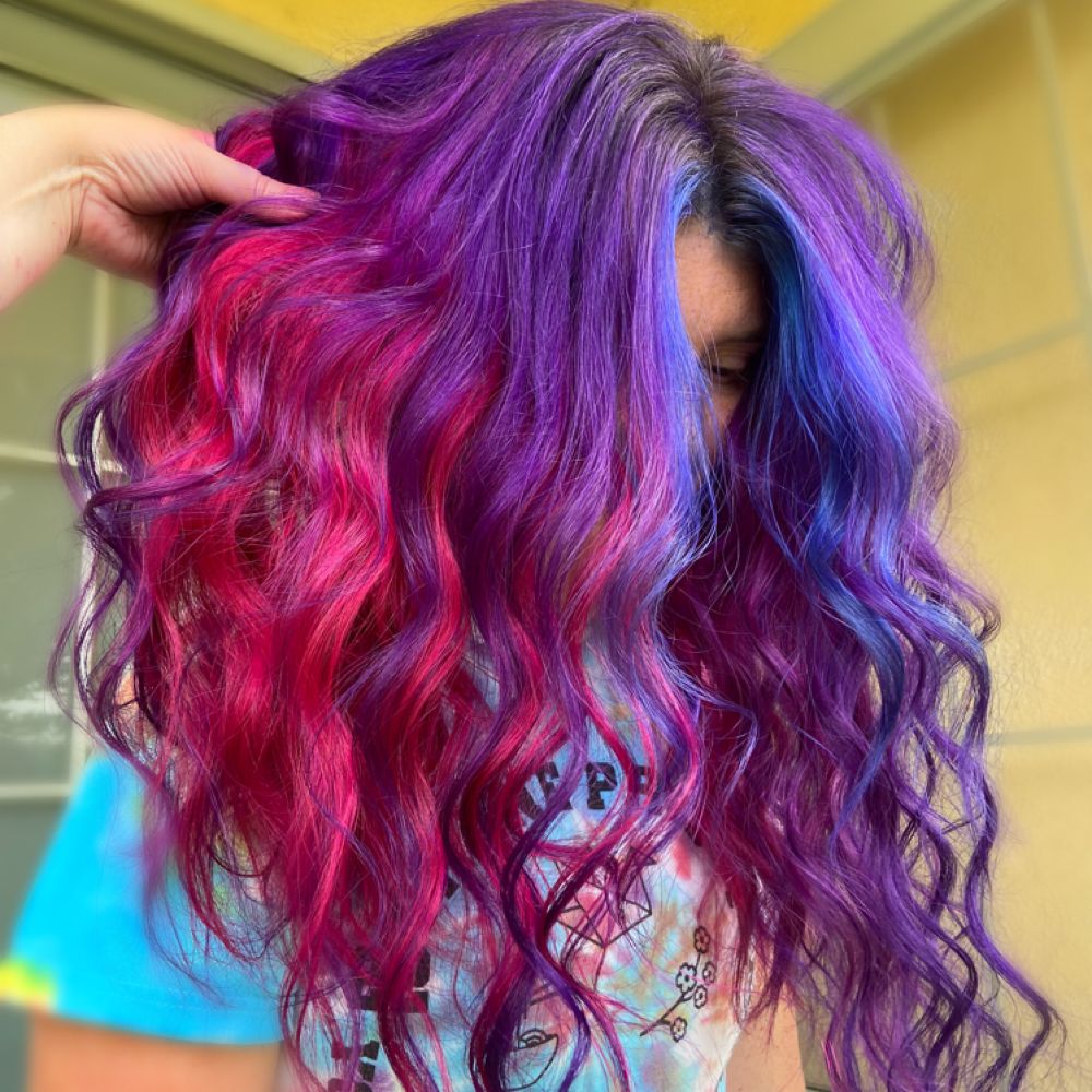 Hair work by Live & Let Dye Studio LLC