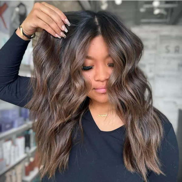 Hair work by Luna & Luxe Salon