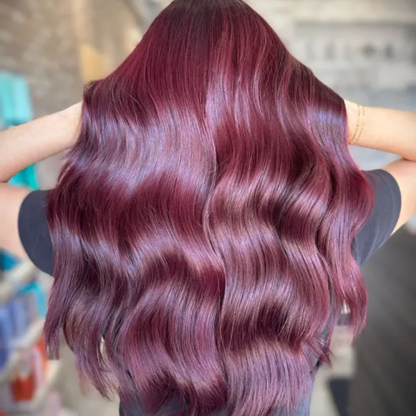 Hair work by Luna & Luxe Salon
