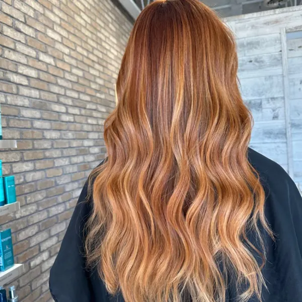 Hair work by Luna & Luxe Salon