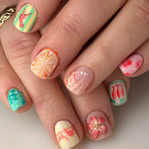 Nail work by Madeline's Nails