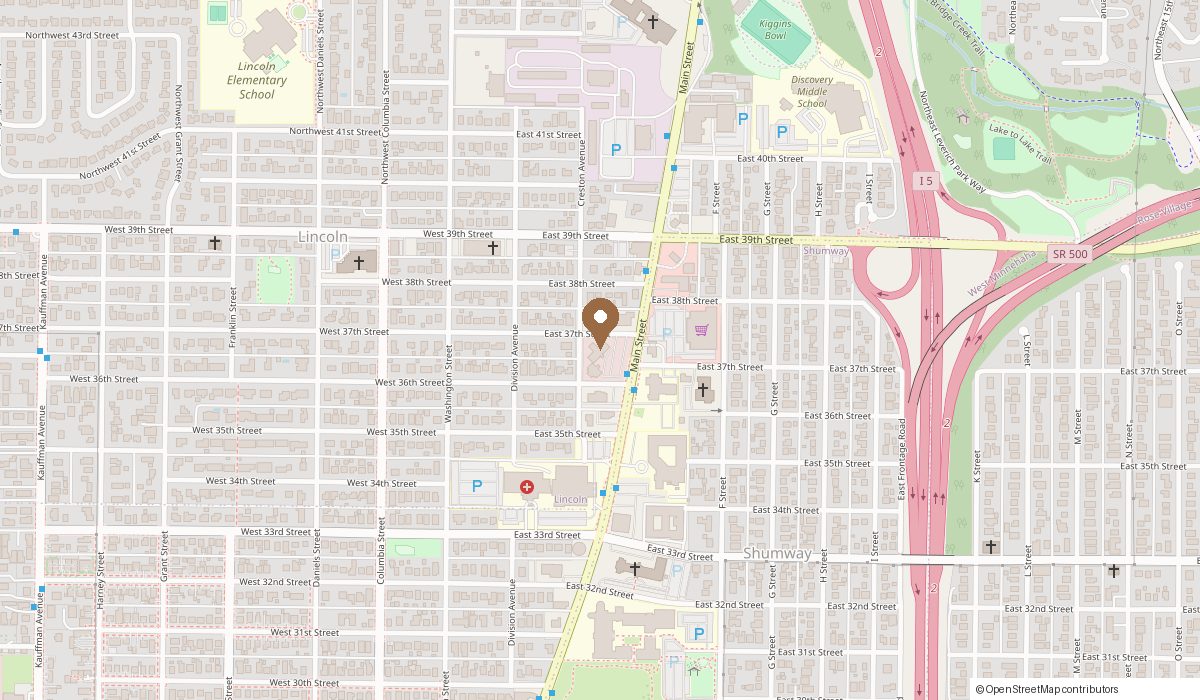 Map: 3606 Main St Suite 105, Vancouver, WA 98663