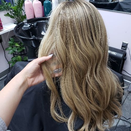 Hair work by Mandy Does My Hair Salon
