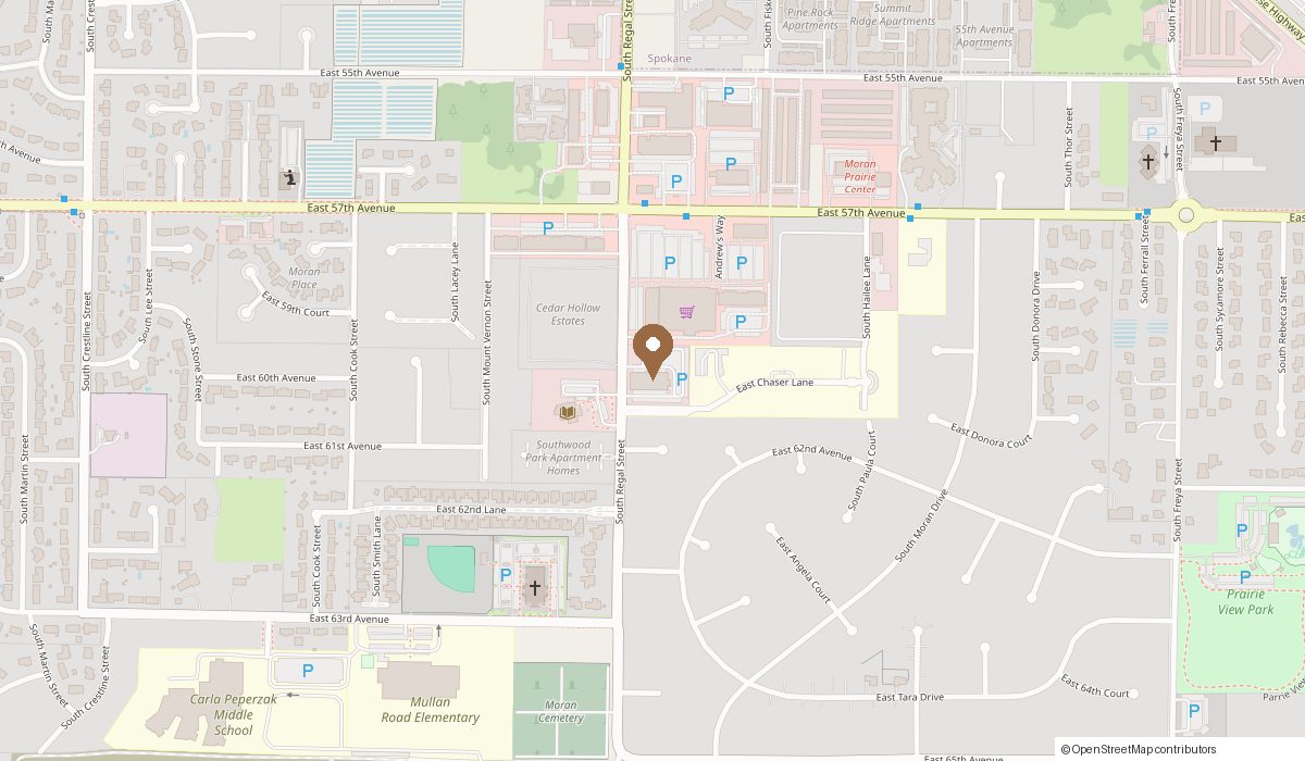Map: 5915 S Regal St 202, Spokane, WA 99223