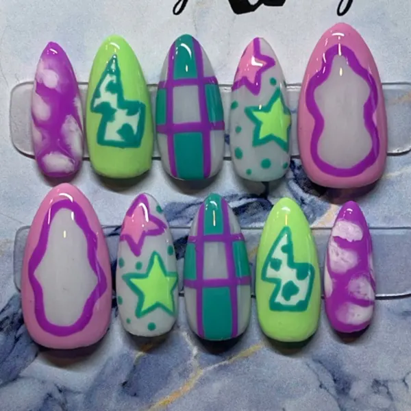 Nail work by Maya Nailz