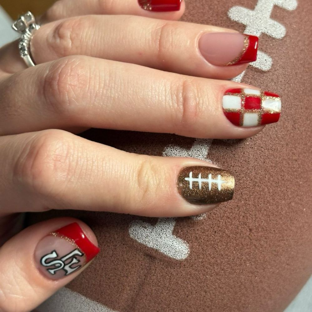 Nail work by Maya Nailz