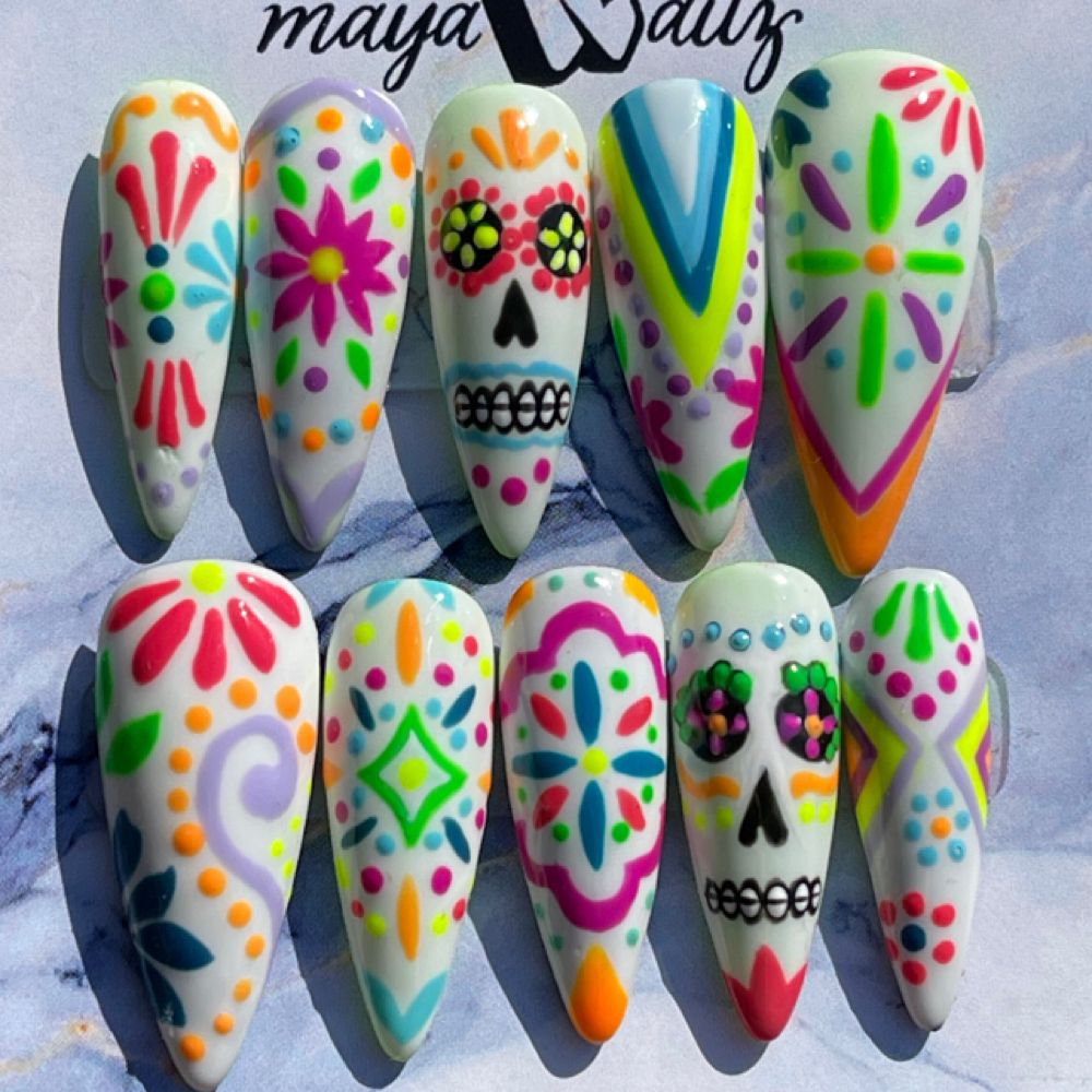 Nail work by Maya Nailz