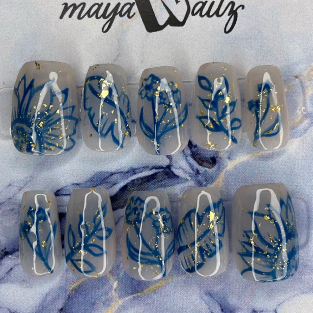 Maya Nailz nail work in Murray, example 1