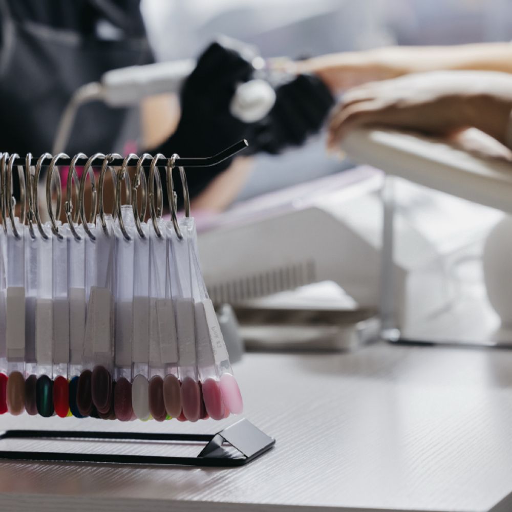 Nail work by MD Russian Manicure