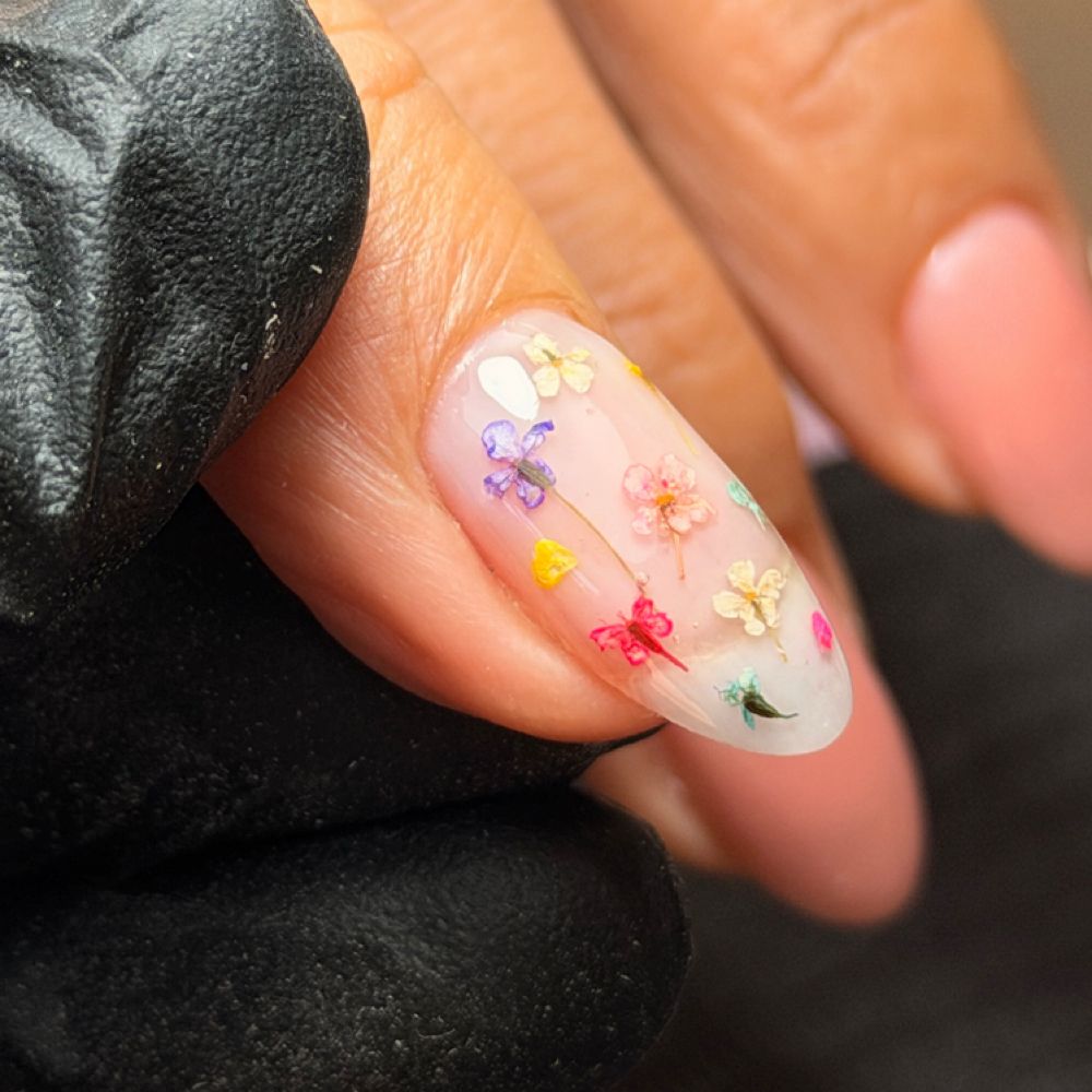 Nail work by MD Russian Manicure